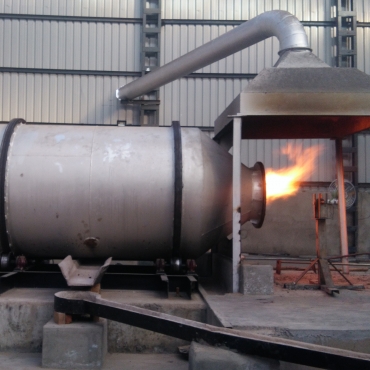 Aluminium Melting Rotary Furnace Manufacturer in Angola